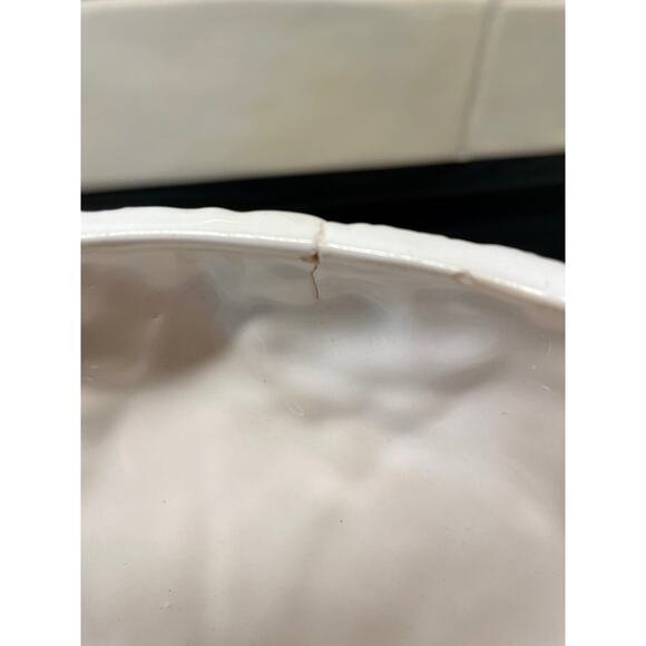 1930s Bordallo Pinheiro Cauliflower Cabbage Tureen Lidded Dish Underplate - Picture 6 of 12